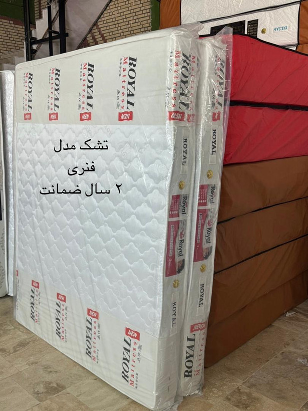تشک رویال مدل بونل فنری سایز۱۲۰*۲۰۰